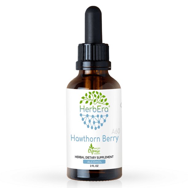 Hawthorn Berry Alcohol Herbal Extract Tincture, SuperConcentrated