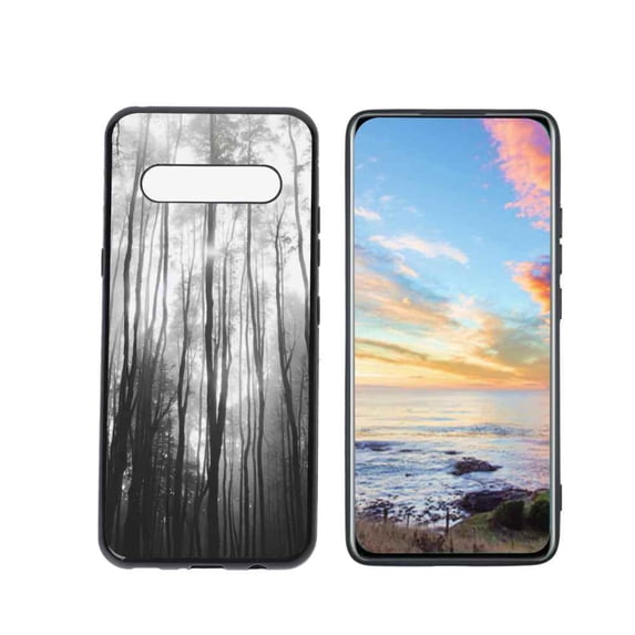 Forest-135 Phone Case, Degined for LG V60 ThinQ 5G Case Men Women, Flexible Silicone Shockproof Case for LG V60 ThinQ 5G