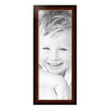 thumbnail image 2 of ArtToFrames 11" x 29" Matte Mahogany with Gold Accent Diploma Picture Frame, 11x29 inch Brown Wood Poster Frame (WOM-5109), 5 Pack, 2 of 6