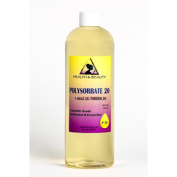 POLYSORBATE 20 TMAZ 20 TWEEN 20 SOLUBILIZER SURFACTANT & EMULSIFIER