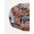 thumbnail image 3 of No Boundaries Jacquard Western Graphic LA Baseball Cap, Beige, Men's, 3 of 3