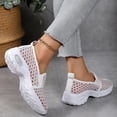 thumbnail image 4 of Rokment Women's Mesh Orthopedic Air Cushioned Walking Shoes Comfortable Breathable Arch Support Slip on Nursing Tennis Non-Slip Work Sneakers Sandals, 4 of 8