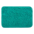 thumbnail image 2 of Rectangle Plush Area Rug Soft Non-Slip Decorative Washable Floor Mat for Living Room Bedroom Playing Room, 15.75 x 23.62 inch, Blue, 2 of 8