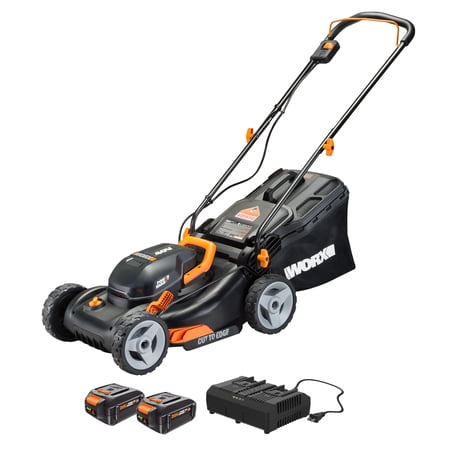UPC: 0845534020885 | Worx WG743 40V Power Share 4.0Ah 16  Cordless Lawn Mower (Battery & Charger Included)