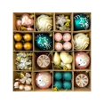 thumbnail image 2 of Juego de 64 Piezas de Adornos Navideños, Adornos para El de Navidad, Artículos para Fiestas, Manualidades, Decoración de Mesa DIY, Brillantes Ad Estilo A, 2 of 7