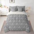 thumbnail image 2 of Feelyou Women Damask Floral Twin Bedding Sets 7pcs, Boho Cat Animal Bedding Comforter Set, 2 of 8