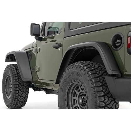 Rough Country WF1 Fender Flares for 2018-2024 Jeep Wrangler JL - A-J01823