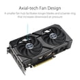 thumbnail image 2 of ASUS Dual GeForce RTX 4070 EVO OC Edition 12GB GDDR6X is designed for broad compatibility, with a 2.5-slot design, Axial-tech fan design, 0dB technology, Auto-Extreme Technology, 2 of 9