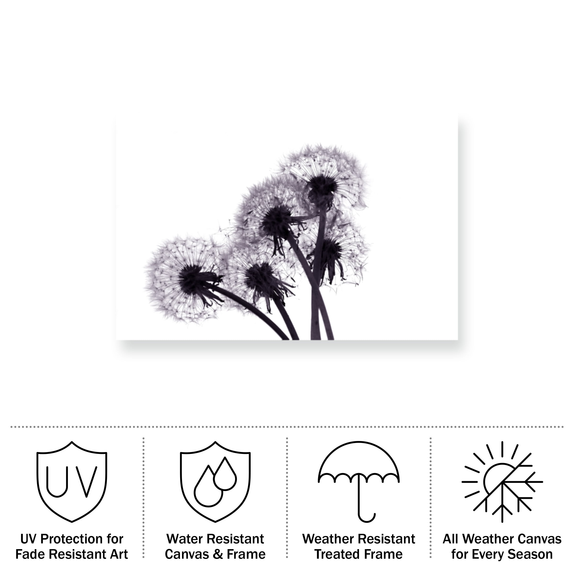 Beata Czyzowska Young 'Bunch of Wishes' Outdoor Canvas