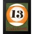thumbnail image 2 of Goldberger, Jennifer 20x24 Black Modern Framed Museum Art Print Titled - Graphic Pool XIII, 2 of 5