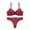 Red, variant on snilers Bras for Women 2 Piece Sets Lace Push Up Bras and Panty Set Underwire Bralettes and Underwear Set Outfits