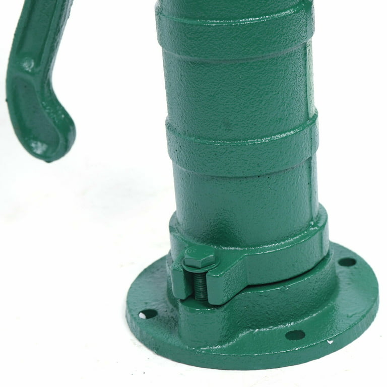 VEVOR Antique Hand Water Pump Pitcher Pump Cast Iron for Yard Ponds Garden Green YLSFB1AAUECL03ENEV0