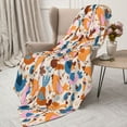 thumbnail image 3 of Sikiie Cute Chickens Cozy Flannel Fleece Throw Blanket: Lightweight & Thick for All Seasons - Perfect for Women, Men, & Kids"60"x50", 3 of 6