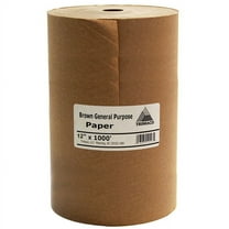 9-Pack of 12” x 1000’ Trimaco GPL12 Trimaco Brown General Purpose Masking Paper