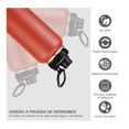thumbnail image 4 of Termo Vaso-botella Acero Inoxidablecon Fría/caliente 40 Oz Rojo, 4 of 5
