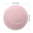 thumbnail image 3 of 2Pcs Training Tennis Playground Tennis Rubber Tennis Beginner Practice Tennis Balls Tennis for Player, 3 of 8