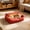 Red, variant on Four Season Pet Mat, Removable Washable Non Slip Structure, Portable Cooling Sleeping Pad for Indoor Outdoor Sofa and Floor Use, Suitable for Medium Large Dogs, 50x38cm