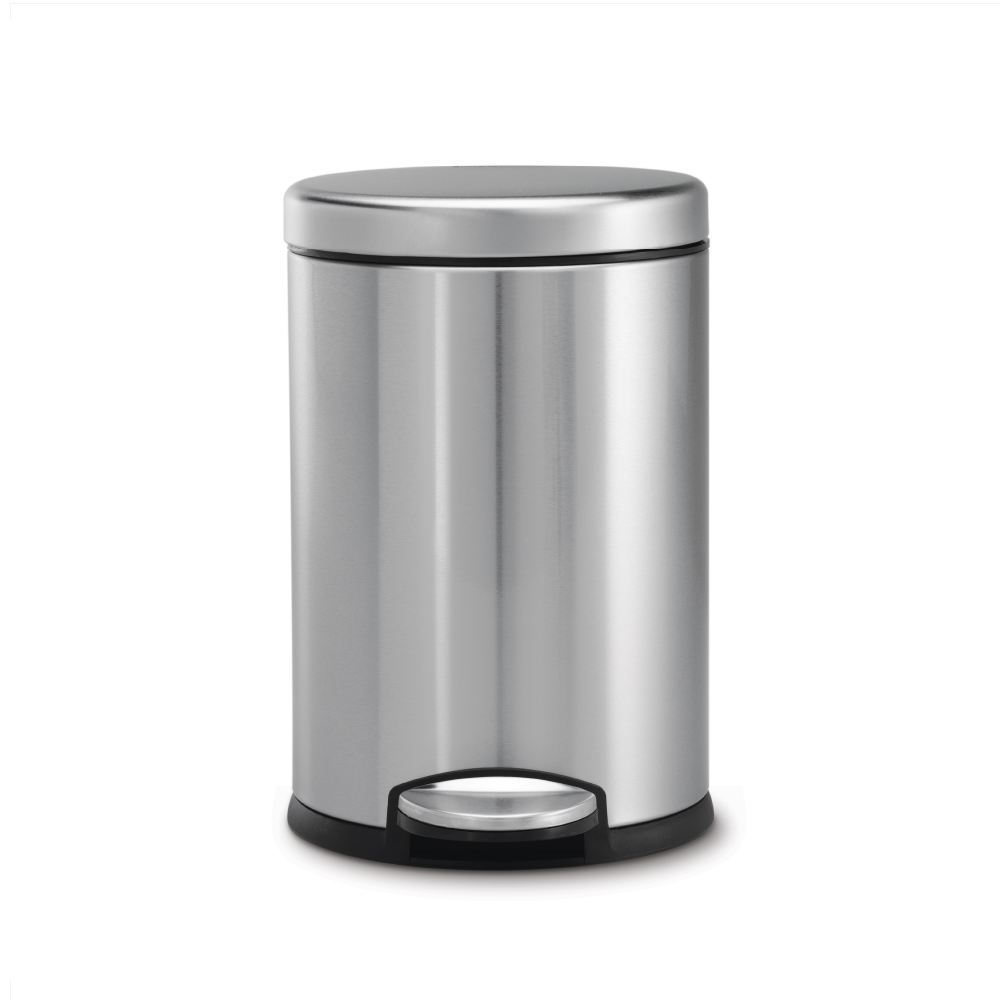 Simplehuman 4.5L Stainless Steel Step Trash Can, Silver photo 5