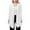 White, variant on Ediodpoh Women's Solid Thin Transparent Mesh Cardigan for Women Three Quarter Sleeve Mid Length Shawl Coat Green XXXXL