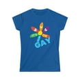 thumbnail image 4 of It's OK to Be Gay LGBT Pride Month Gay Rights LGBT Rainbow Women Tops, 4 of 8