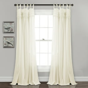 Lake Como Ivory Window Curtain Walmart Com