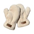 thumbnail image 2 of Guantes de mujer Fernando Calentador de manos suave informal para clima frío Beige, 2 of 8
