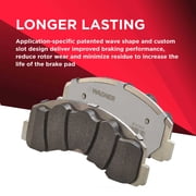 Wagner Brake OEX856A OEX Front Disc Brake Pad Set Premium Ceramic