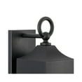 thumbnail image 4 of Birkdale Collection One-Light Modern Farmhouse Textured Black Outdoor Wall Lantern, 4 of 13
