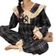 thumbnail image 2 of Conjunto de pijama de manga larga, conjunto de pijama a cuadros para mujer Ropa de dormir para mujer Conjunto de pijama a cuadros para mujer Experiencia incomparable, 2 of 9