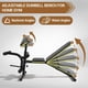 thumbnail image 4 of Yeshouse Banco de pesas ajustable con extensión y flexión de piernas, multifuncional, plano, inclinado y declinado, con almohadilla gruesa, capacidad de 396 lb, ideal para cuerpo completo, 4 of 6