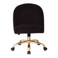 thumbnail image 3 of Scranton & Co Mid Back Desk Chair in Black, 3 of 4
