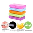 thumbnail image 4 of Cera para alivio de ortodoncia Labymos 5 cajas sabores manzana, Naranja, uva, menta Color Blanco, 4 of 5
