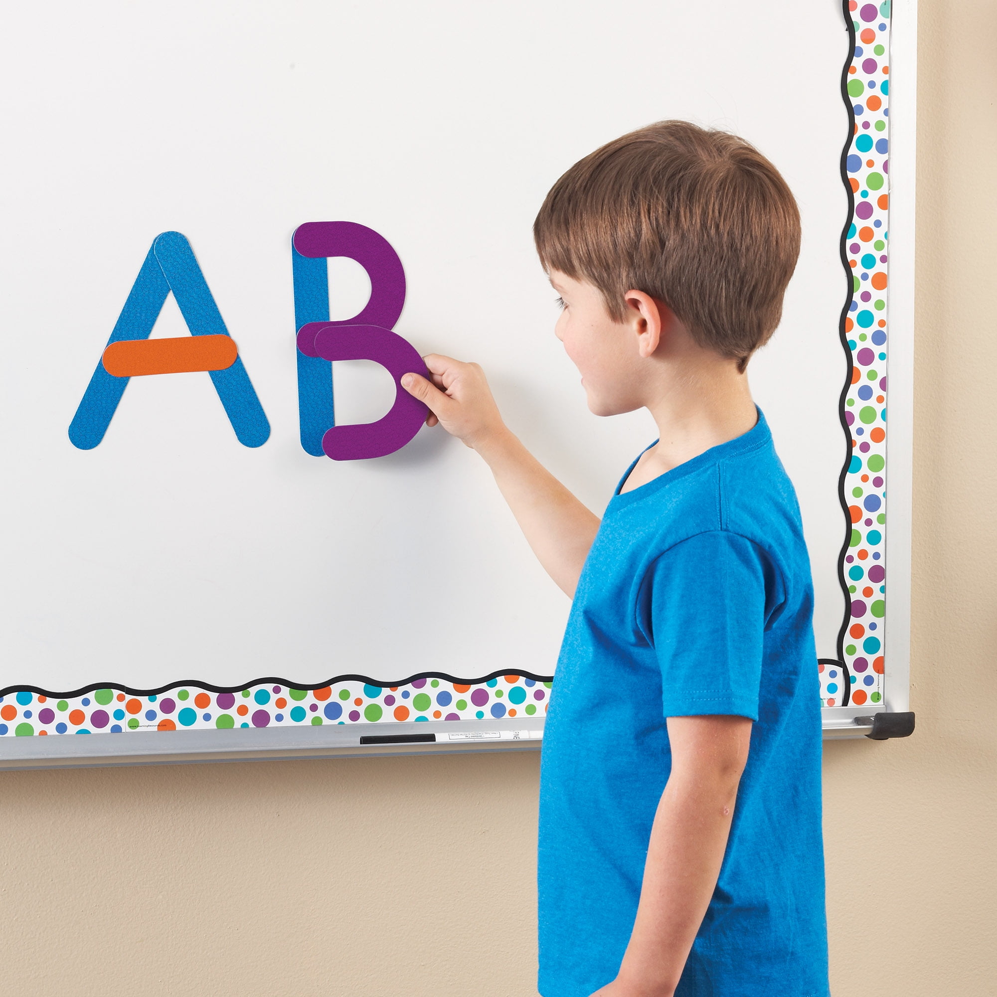Giant Magnetic Letter Construction, 21 Pieces, Ages 4+