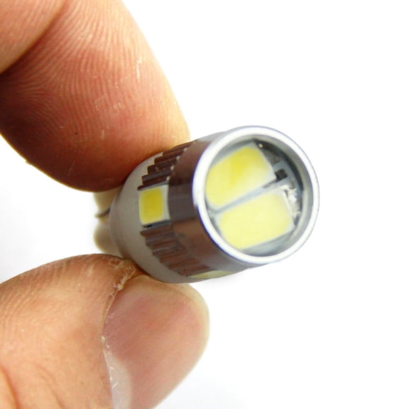 Automotive Lighting Interior LED W5W 6SMD 5630 White Blue 2X Car Light for Enhanced Visibility and Style 2PCS, Gray
