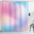thumbnail image 1 of Ambesonne Pastel Shower Curtain, Daydream Fantasy, 69"Wx75"L, Aqua Peach Pink, 1 of 3