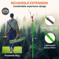VEVOR Pole Saw For Tree Trimming, 26 ft Pruning Saws, Extendable Alloy