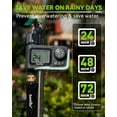 thumbnail image 2 of Nordic Hygge Programmable Water Timer for Garden Hose with Rain Delay/Manual/Automatic Watering System, 2 of 8