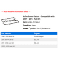 thumbnail image 2 of Valve Cover Gasket - Compatible with 2009 - 2017 Audi Q5 2010 2011 2012 2013 2014 2015 2016, 2 of 2