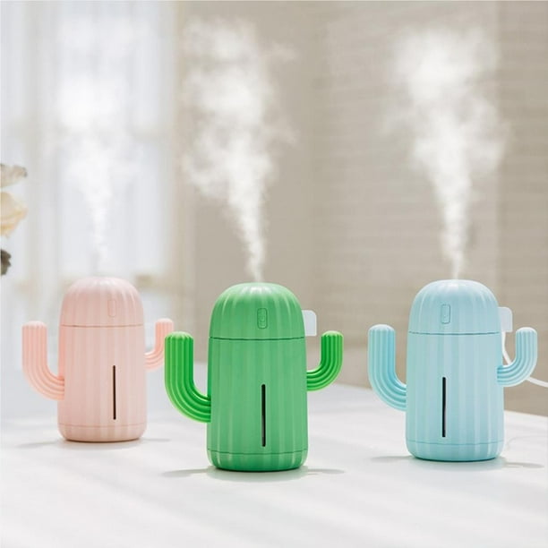 Mini Humidifier Single Room Humidifiers with Night Light for bedroom portable mini Portable Cactus Air humidifier for Office Bedroom