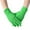 Green, variant on Stretchy Lycra Performance Gloves, Seamless Dance Gloves for Cheerleading, Marching Band, Color Guard, or Theater Costume. Black