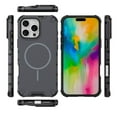 thumbnail image 4 of Funda para IPhone 15 Pro Max [Compatible con MagSafe] Funda Protectora para Teléfono de Color Sólido con Airbag de Grado Militar, Gris Oscuro, para IPhone 15 Pro Max, 4 of 8