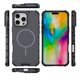thumbnail image 4 of Funda para IPhone 14 Pro Max [Compatible con MagSafe] Funda Protectora para Teléfono de Color Sólido con Airbag de Grado Militar, Gris Oscuro, para IPhone 14 Pro Max, 4 of 8