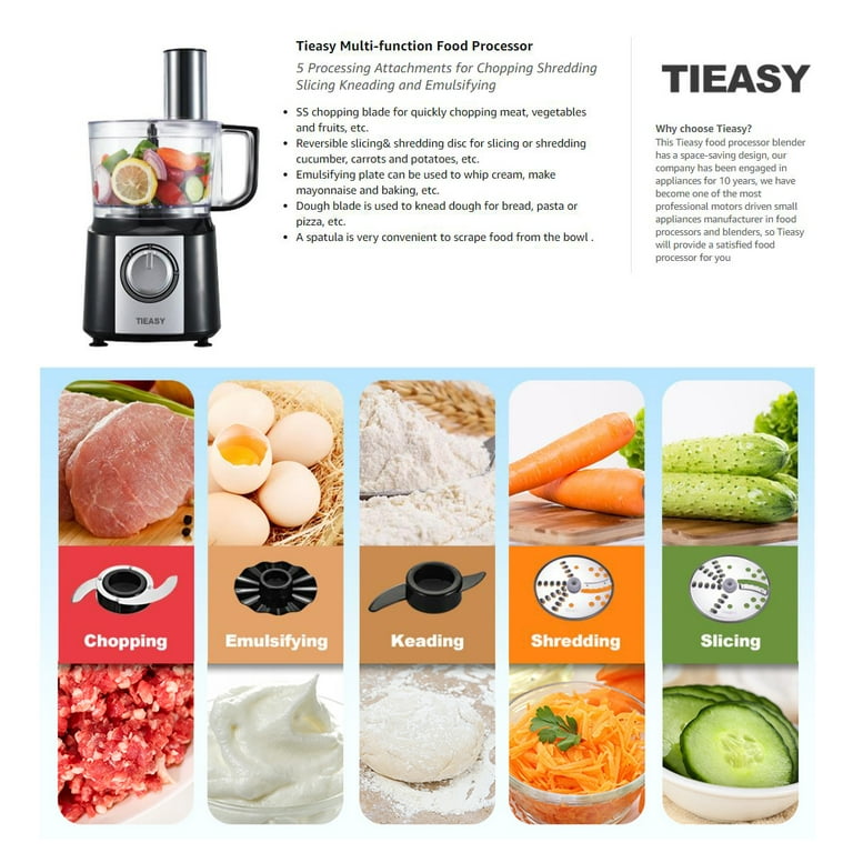 600W Food Processor - 29 Functions