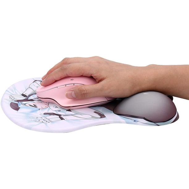 Hanzo D.VA MEI McCree Genji 3D Mouse Pads with Silicone Gel Wrist