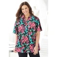 thumbnail image 2 of Catherines Women's Plus Size Timeless Short Sleeve Blouse, 2 of 6