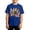 Blue, variant on Boys' 2026 Soccer T-Shirt, Kids' International Flags Football Graphic Tee, Casual Short Sleeve Top