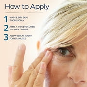 Plexaderm Rapid Reduction Eye Serum - Advanced Formula Anti Aging Visibly Reduces Under-Eye Bags, Wrinkles, Dark Circles, Fine Lines & Crows Feet Instantly Instant Wrinkle Remover for Face