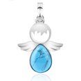 thumbnail image 1 of Pendentifs Quartz Rose Anges Féeriques Pendentif pour Colliers Femmes Filles Bijoux, 1 of 6