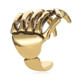 thumbnail image 2 of Punk Style Hand Crafted Spine Design Clip On Personality Earrings For Non Pierced Ears, 2 of 6