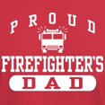 thumbnail image 3 of CafePress - Proud Firefighter's Dad Dark T Shirt - Men's Classic Graphic Cotton T-Shirt, 3 of 4